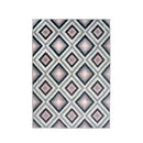Lewis's Home Maestro Diamond Rugs - Blue & Pink