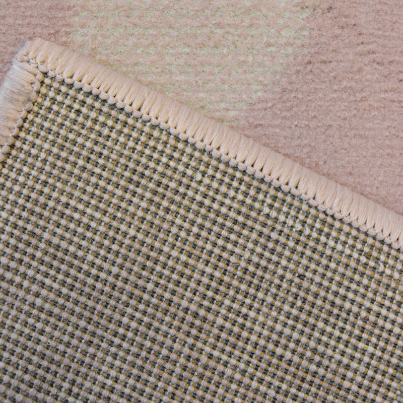 Lewis's Home Maestro Butterfly Rugs - Grey & Blush Pink