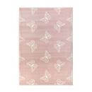 Lewis's Home Maestro Butterfly Rugs - Blush Pink