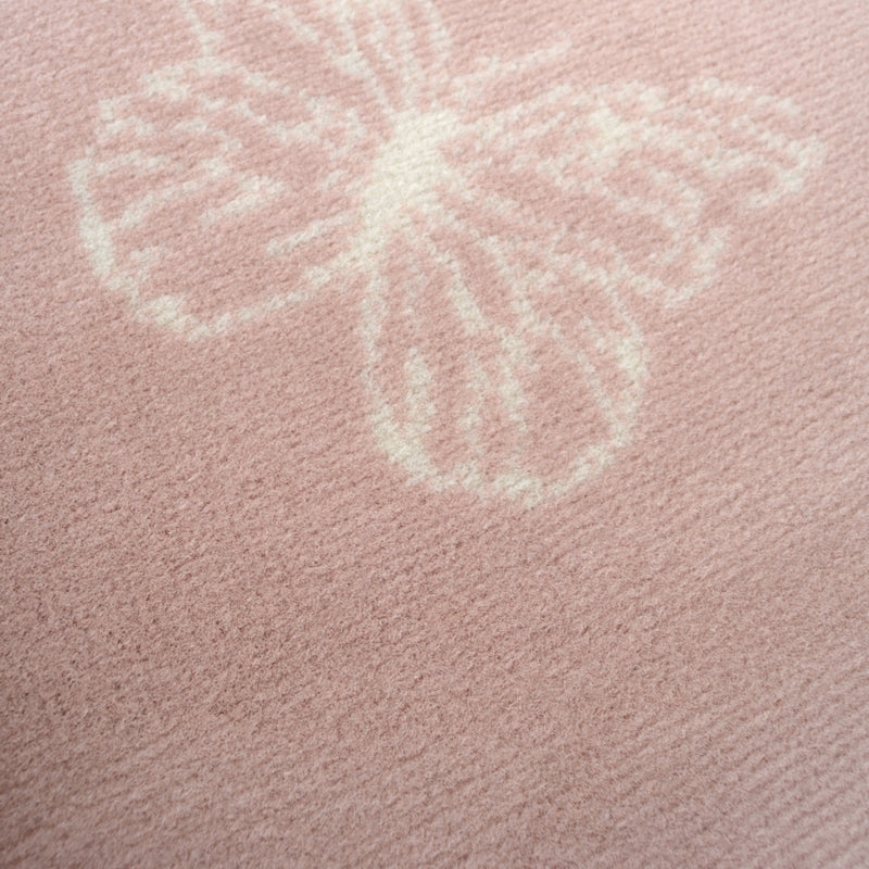 Lewis's Home Maestro Butterfly Rugs - Blush Pink
