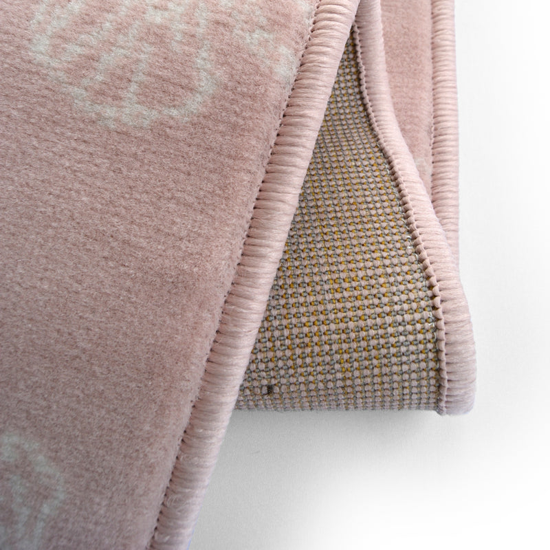 Lewis's Home Maestro Butterfly Rugs - Blush Pink