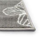 Lewis's Home Maestro Butterfly Rugs - Grey