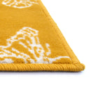 Lewis's Home Maestro Butterfly Rugs - Ochre Yellow