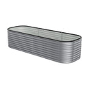 Breeins Oval-Shaped Galvanised Steel Raised Garden Bed