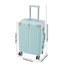 Livingandhome 20" Cabin Hard Shell Travel Suitcases
