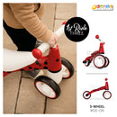 Hauck 1st Ride Three Wheeler - Ladybug Red