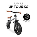 Hauck E Z Rider 12 Balance Bike - Matt Grey