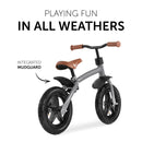 Hauck E Z Rider 12 Balance Bike - Matt Grey