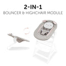 Hauck Alpha Bouncer 2 in 1 - Powder Bunny - Beige Bloom