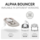 Hauck Alpha Bouncer 2 in 1 - Powder Bunny - Beige Bloom