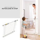 Hauck Autoclose N Stop Safety Gate - White