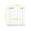 Hauck Autoclose N Stop Safety Gate - White