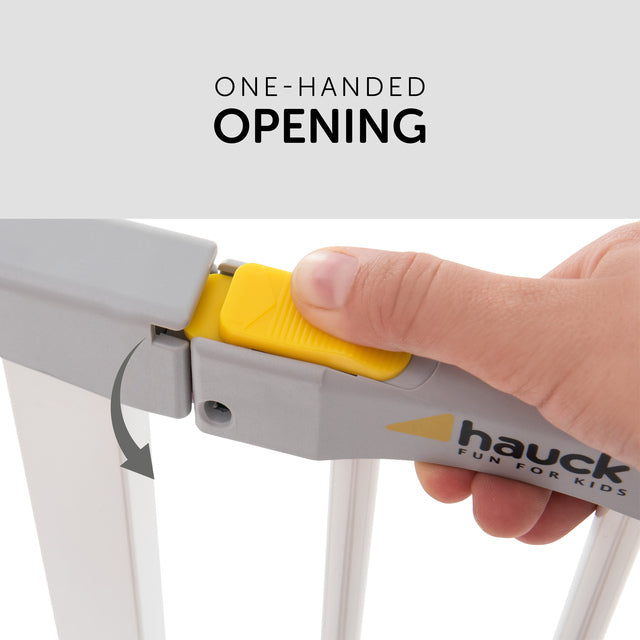 Hauck Autoclose N Stop Safety Gate - White