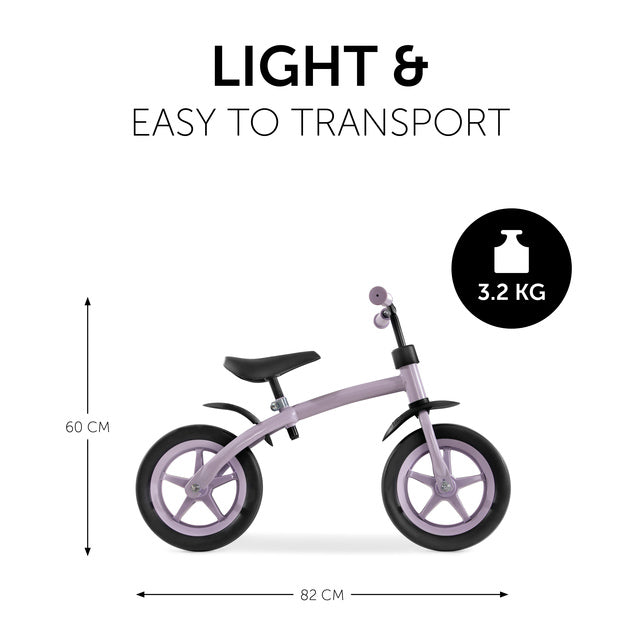 Hauck Super Rider 12 Balance Bike - Lavender