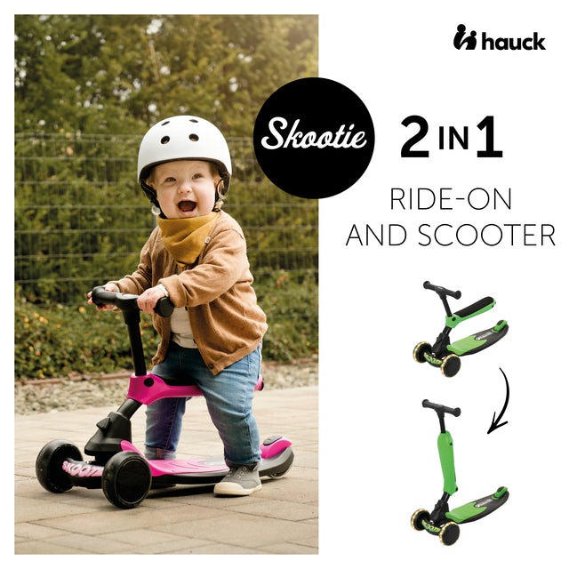 Hauck Skootie Scooter - Neon Green