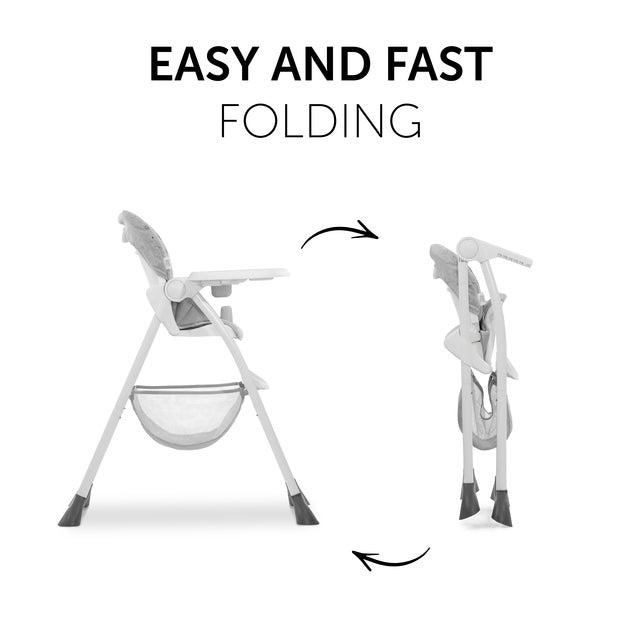 Disney Highchair Sit N Fold - Mickey Mouse Grey