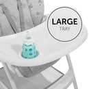 Disney Highchair Sit N Fold - Mickey Mouse Grey
