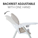 Hauck Highchair Sit N Fold - Beige