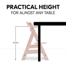Hauck Alpha+ Wooden Highchair - Rose