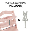 Hauck Alpha+ Wooden Highchair - Rose