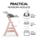 Hauck Alpha+ Wooden Highchair - Rose