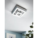 EGLO Fradelo Ceiling Light Square - Chrome