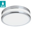 EGLO Palermo Ceiling & Wall Light - Chome & White