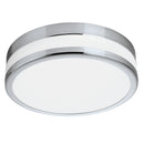 EGLO Palermo Ceiling & Wall Light - Chome & White