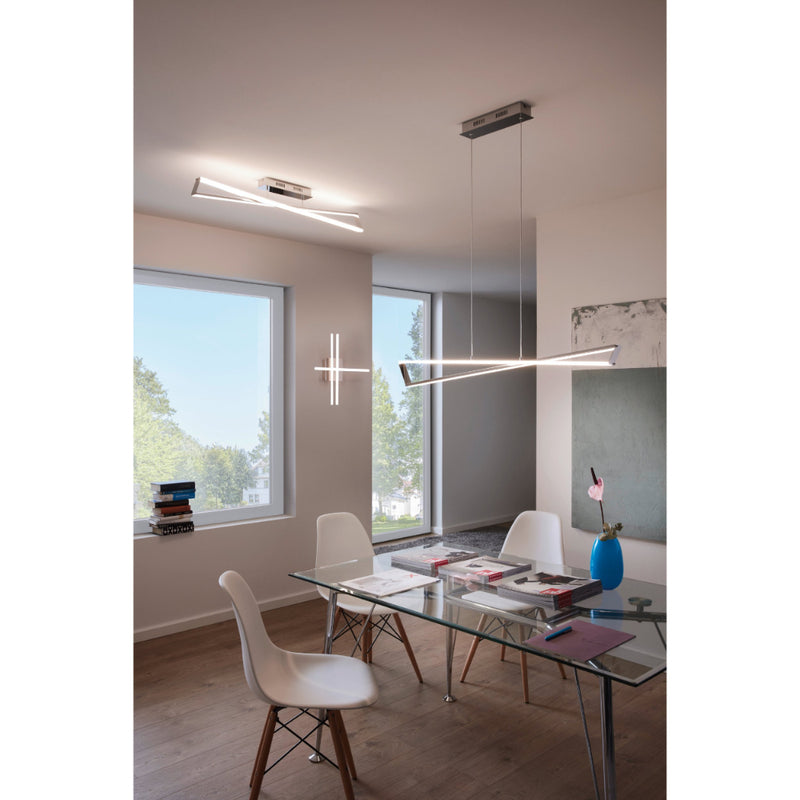 EGLO Lasana Ceiling & Wall Light - Chrome