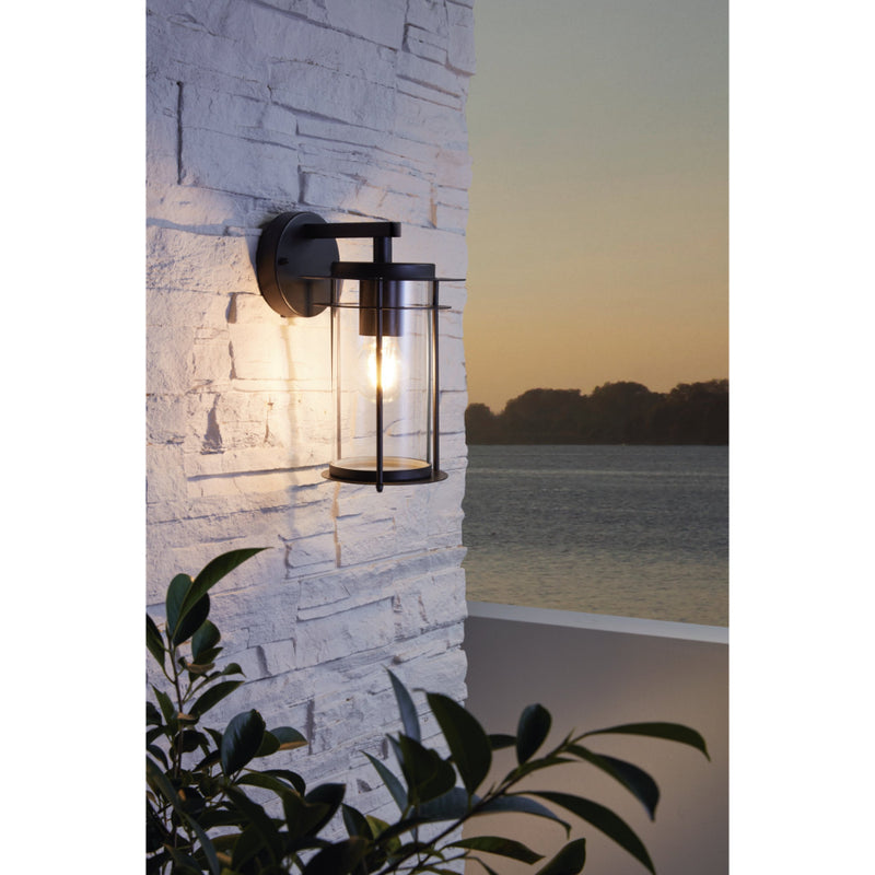 EGLO Valdeo Exterior Wall Light - Black