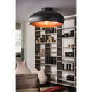 EGLO Mogano Vintage Ceiling Light - Black & Copper