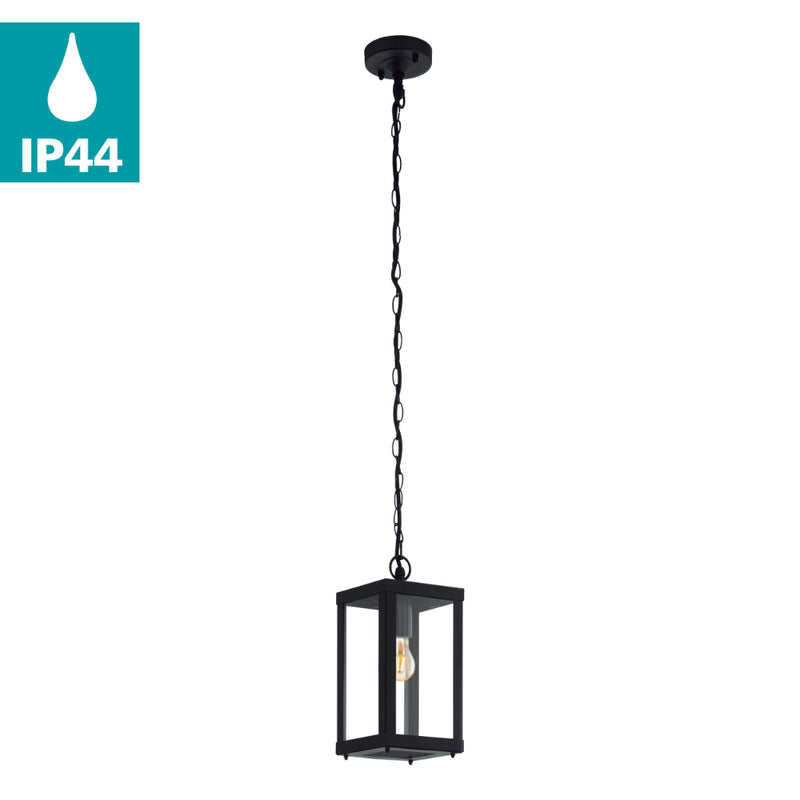 EGLO Alamonte Exterior Pendant Light - Black