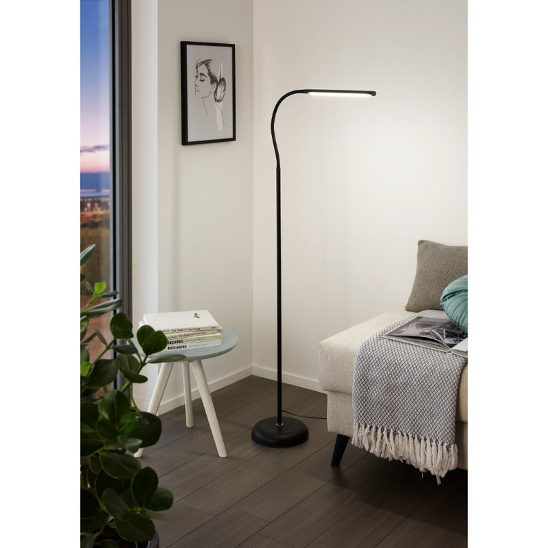 EGLO Laroa Touch Floor Lamp - Black