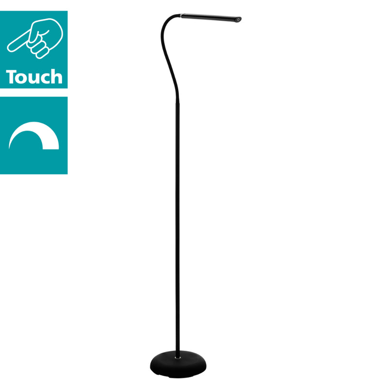 EGLO Laroa Touch Floor Lamp - Black