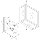 EGLO Amezola Wall or Ceiling Light - Black