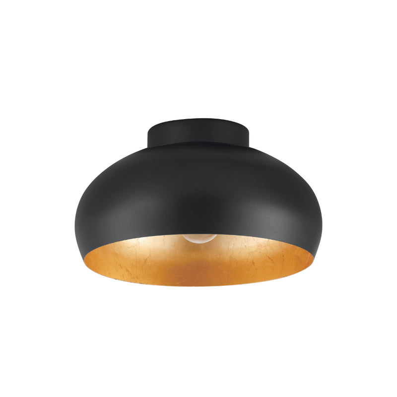 EGLO Mogano Ceiling Light - Black & Gold