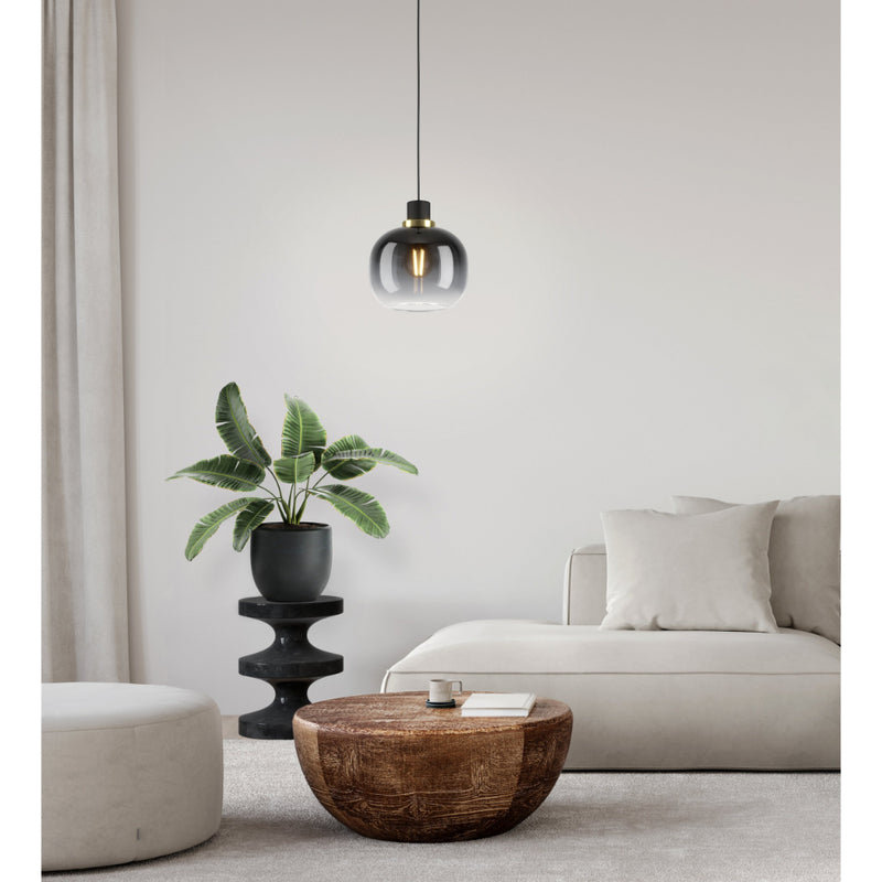 EGLO Oilella Pendant Light - Black