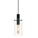 EGLO Montefino Pendant Light Cylinder - Black
