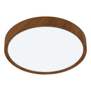 EGLO Musurita Ceiling Light Wood Effect - Brown