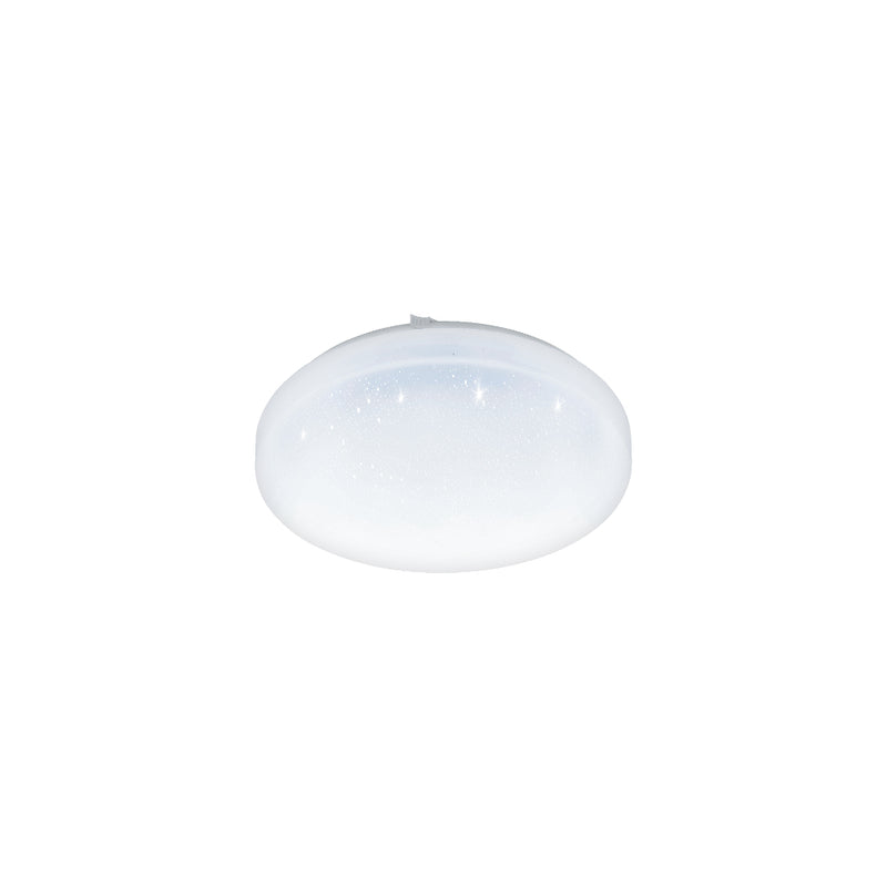 EGLO Frania-S Ceiling & Wall Light Crystal Effect - White