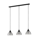 EGLO Beleser Pendant Light with 3 Lights - Black
