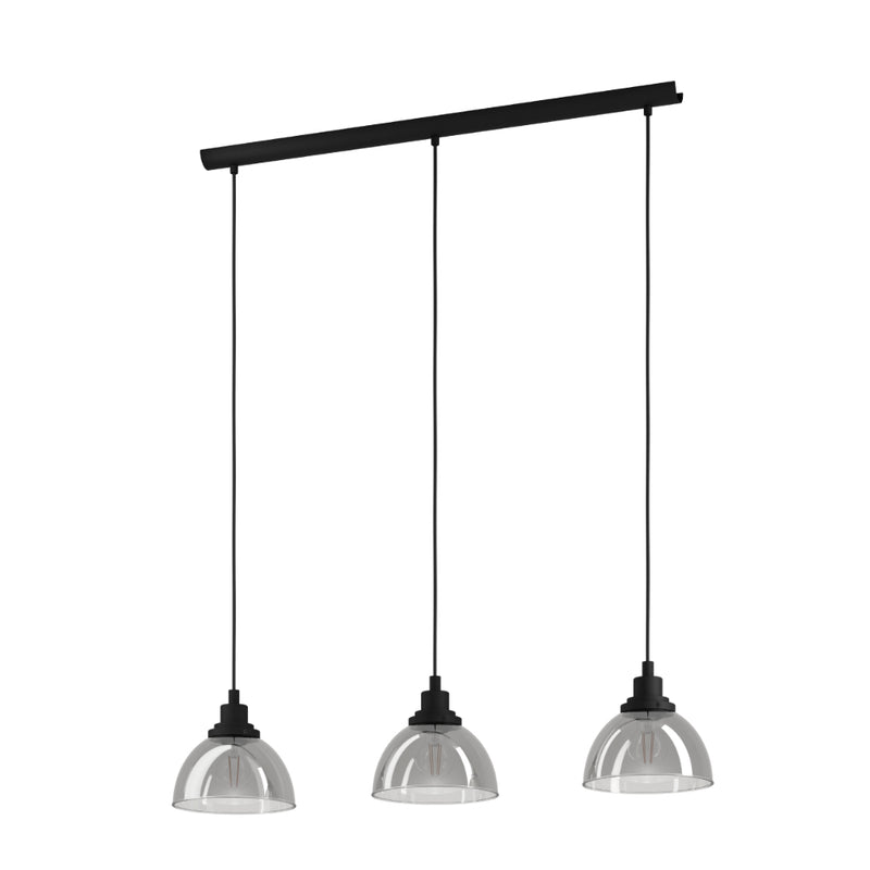 EGLO Beleser Pendant Light with 3 Lights - Black