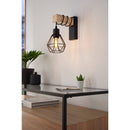 EGLO Townshend Industrial Wall Light - Black