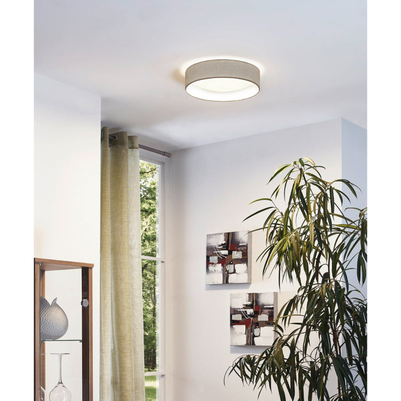 EGLO Pasteri Ceiling Light - Taupe