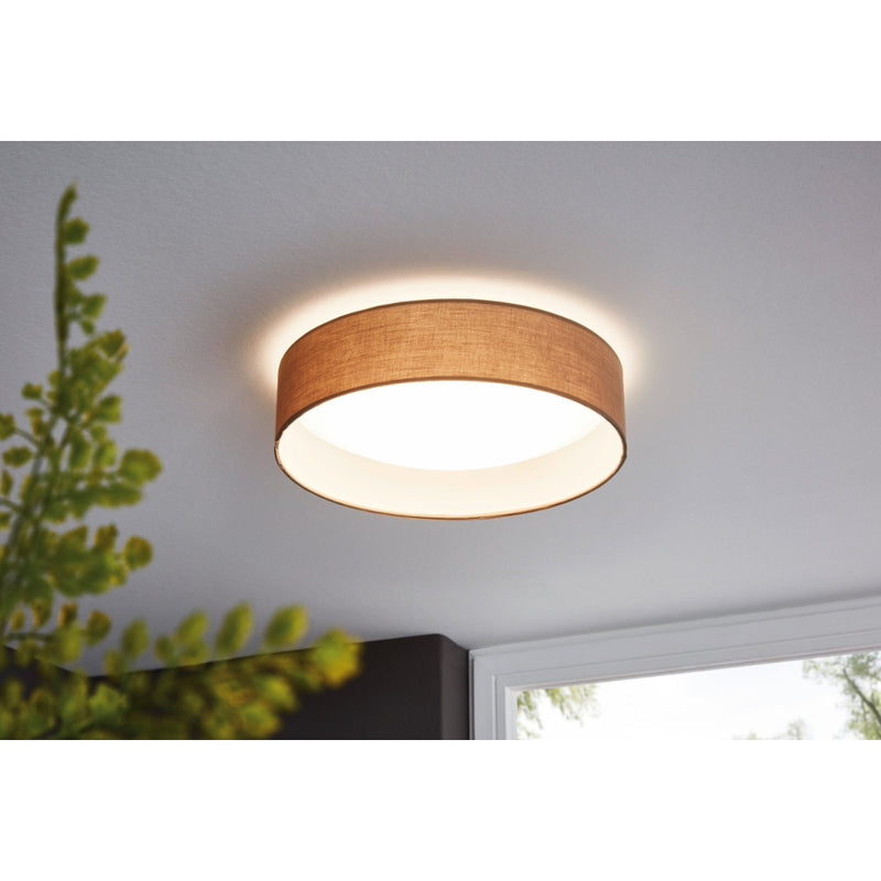 EGLO Pasteri Ceiling Light - Taupe