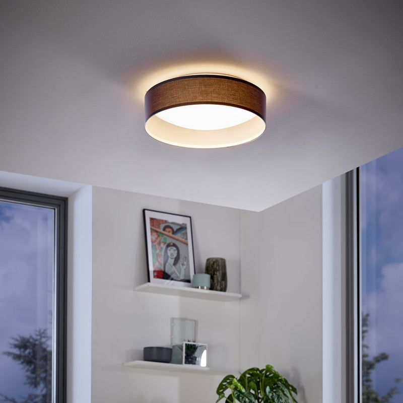 EGLO Pasteri Ceiling Light - Dark Grey