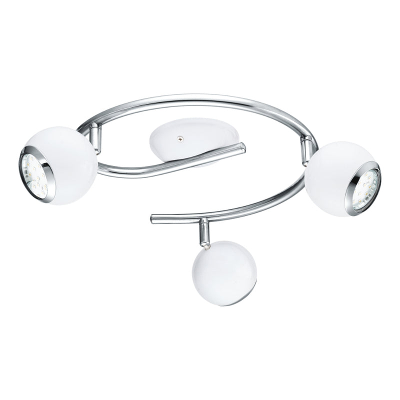 EGLO Bimeda Ceiling Light - White & Chrome