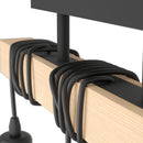 EGLO Townshend Industrial Ceiling Light with 3 Exposed Bulbs