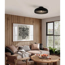 EGLO Mogano Vintage Ceiling Light - Black