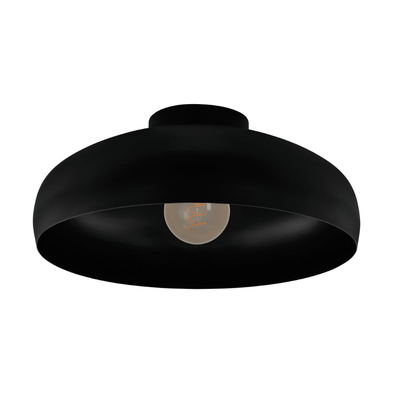 EGLO Mogano Vintage Ceiling Light - Black